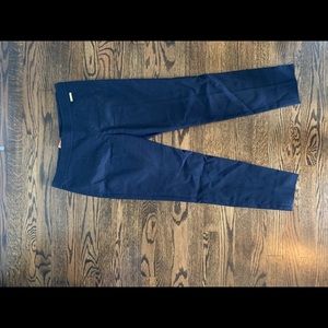 Tory Burch navy chinos